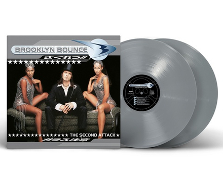 LP: Brooklyn Bounce — «The Second Attack» (1997/2023) [2LP Limited Silver Vinyl]
