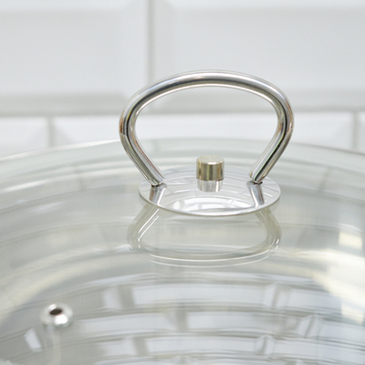 Кастрюля 6,6л со стеклянной крышкой Bella Cucina