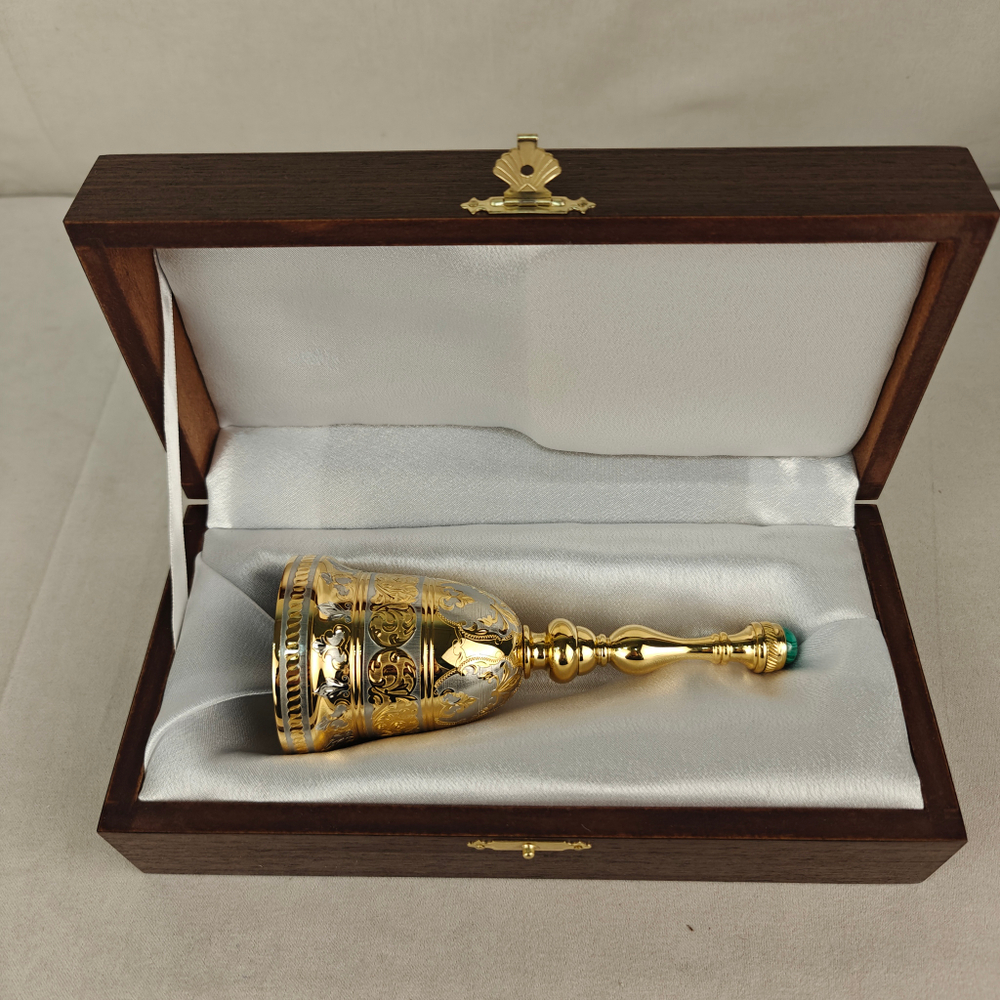 Колокольчик "Узорный" в подарочном футляре