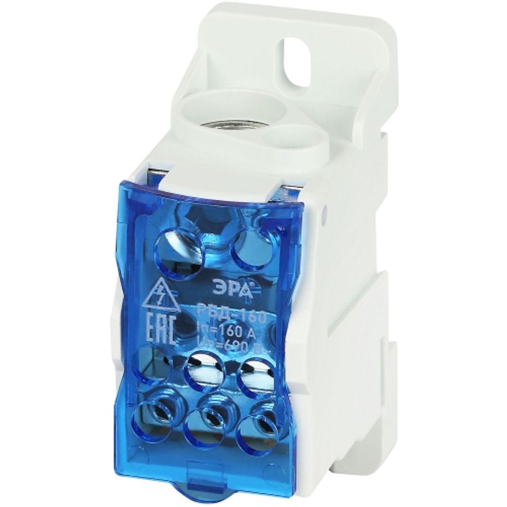 Распределительный блок на DIN-рейку ЭРА NO-122-41 РБД-160А