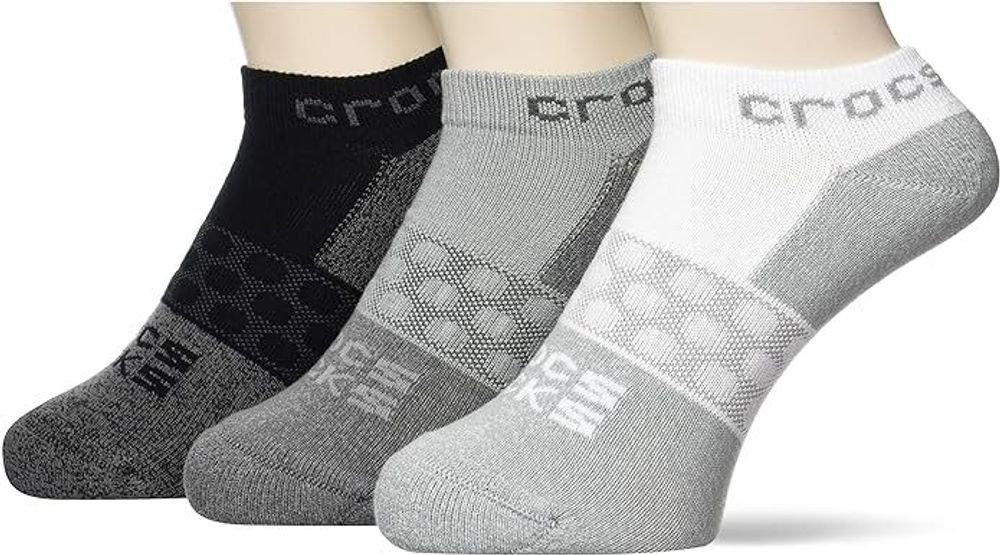 Crocs Socks Adult Crew Retro Resort 3 Pack 208003