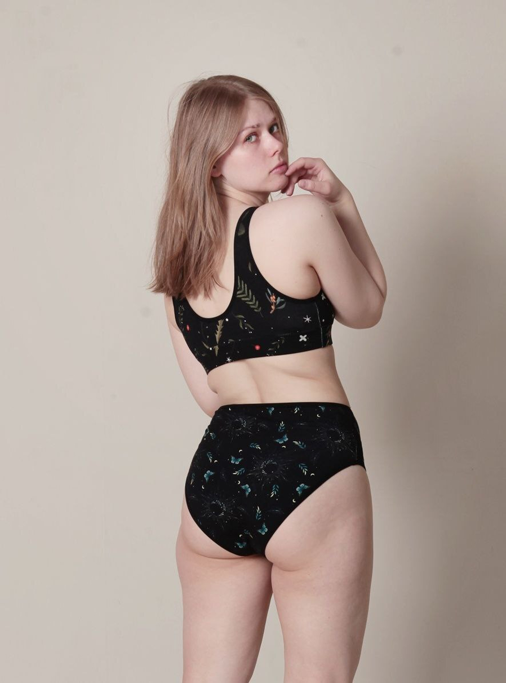 PREPPY Высокие слипы с принтом