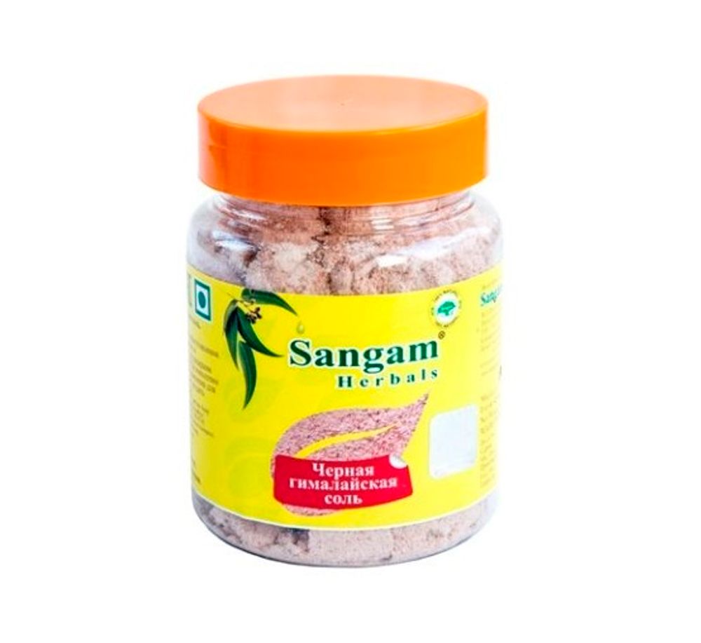 Соль черная гималайская Sangam Herbals 120 г