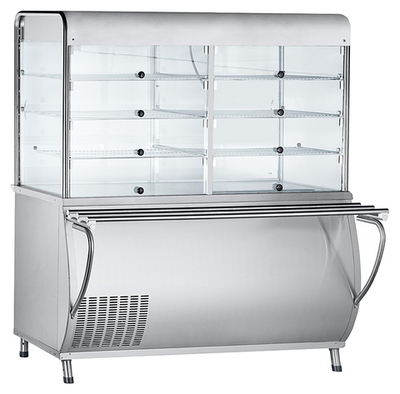 Прилавок-витрина Abat ПВВ(Н)-70М-С-ОК