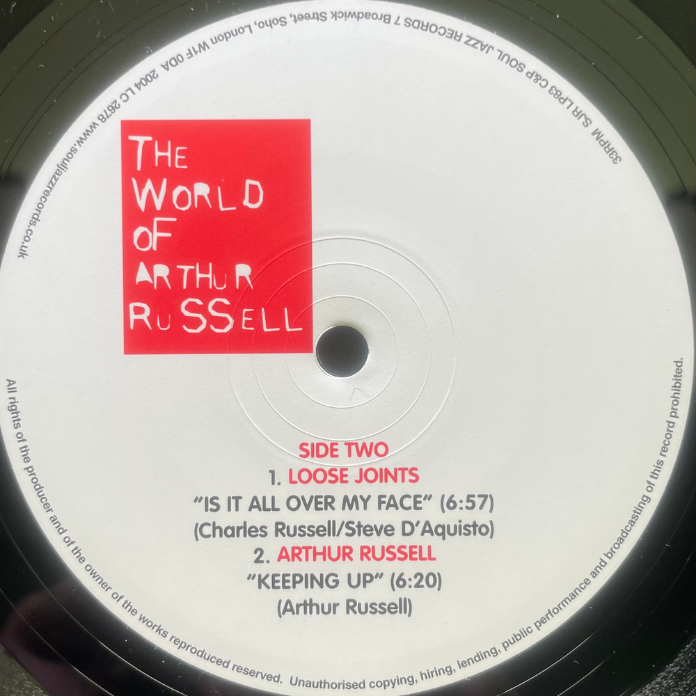 Arthur Russell ‎– The World Of Arthur Russell 3LP (Англия 2018г.)