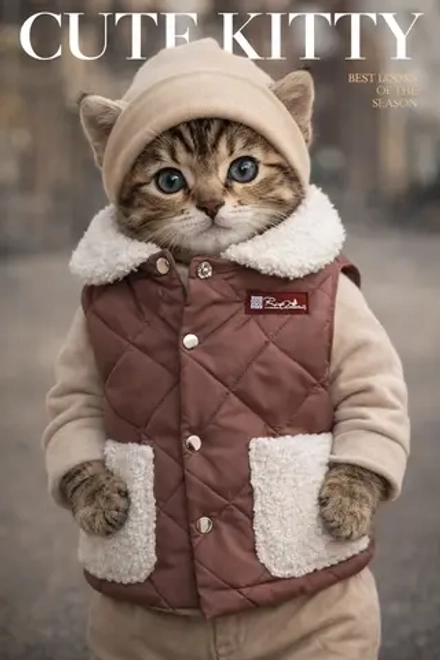 Жилет стеганый Капучино RinaAmari