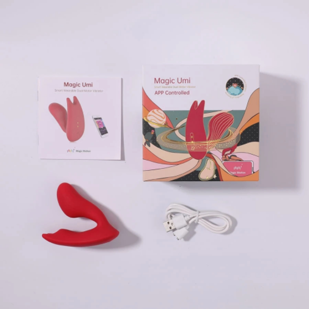 MAGIC MOTION UMI Вибратор, красный