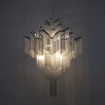Pendant design lamp Stream by Terzani (Silver)