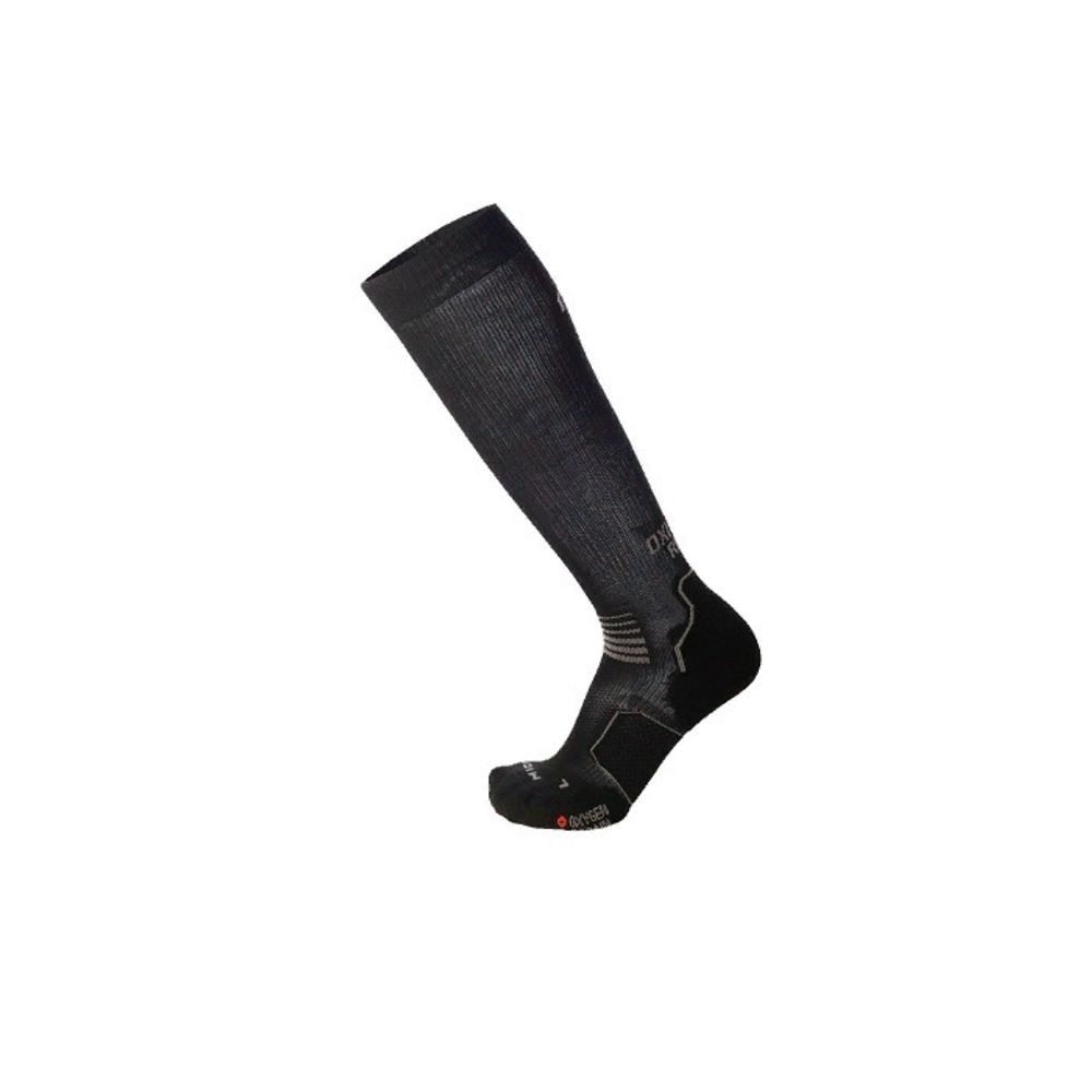 MICO Long Running socks compression носки 170 nero grigio (L)
