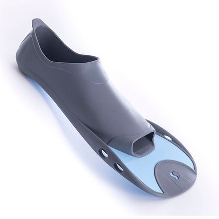 Ласты для бассейна Salvas F5 Fin, BA19127QSSTS,TPR и Technoflex, р.27-30, cеро-голубой