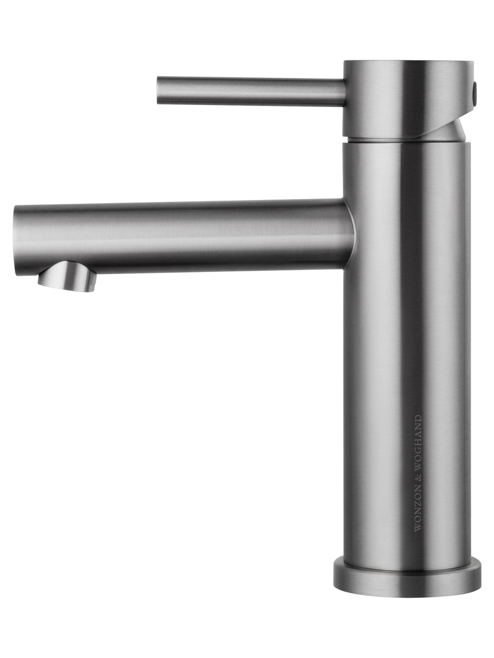 Смеситель для раковины WONZON & WOGHAND, Брашированный никель (WW-H9089-BS)
