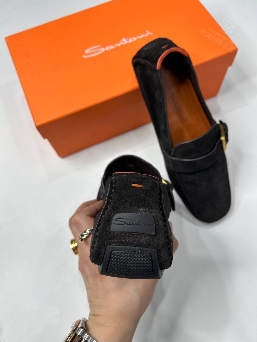 Мокасины Santoni
