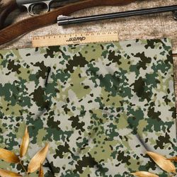 Ткань оксфорд 210 классический милитари