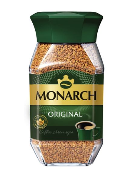 Кофе растворимый Jacobs Monarch, стеклянная банка 190 г