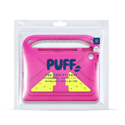 Детский чехол розового цвета на планшет Lenovo Tab K10 Gen 2 10.1 и Tab 10.1 Tablet (2025-) от Dux Ducis, серия Puff Series Case