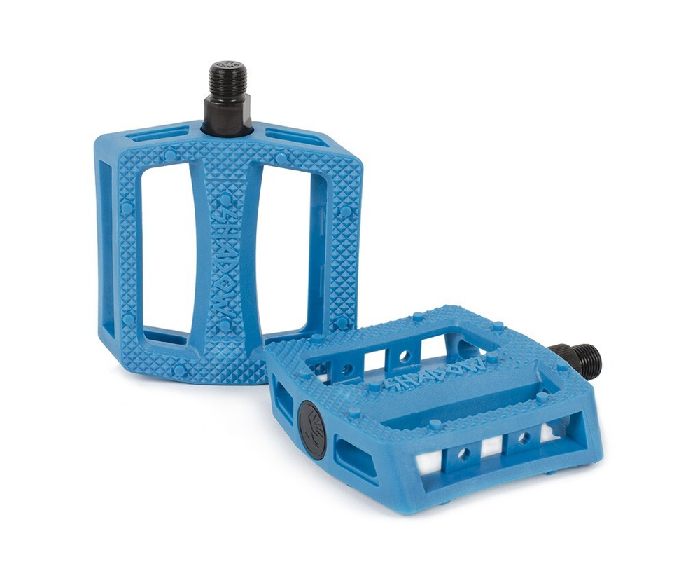 BMX педали Shadow Ravager Plastic Polar Pop Blue NEW
