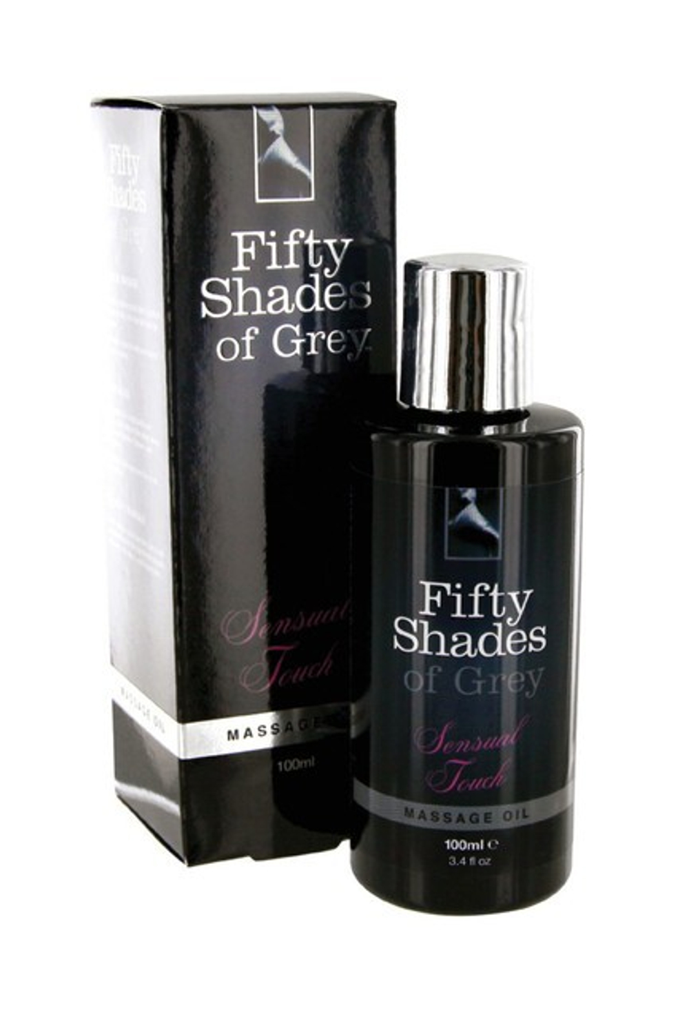 Массажное масло "50 оттенков серого" Sensual Touch, 100 мл (Цвет: прозрачный)