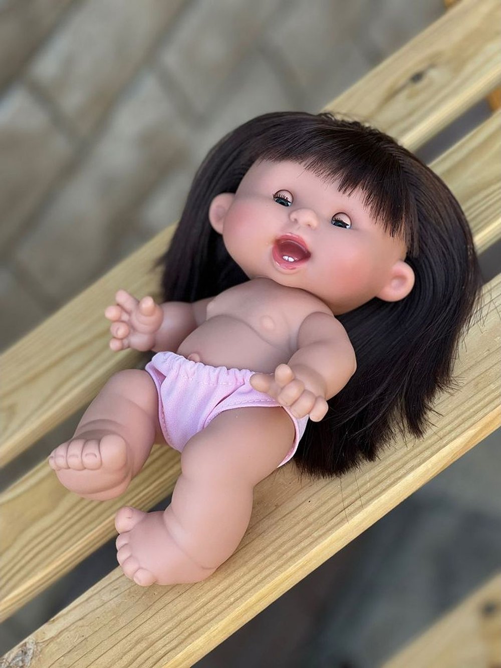 Пупс Nines 26см PEPOTE с закрывающими глазками (N804C3)