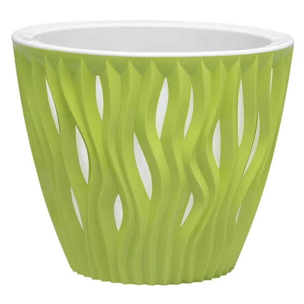 Кашпо Вдохновение (1.6л.) Цв. Фисташковый (Арт. КШ-5404)