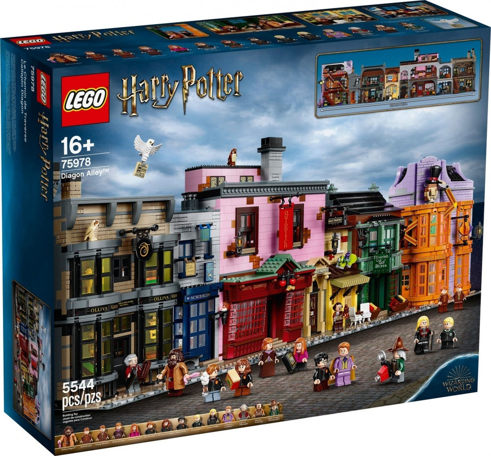 LEGO Harry Potter: Косой переулок 75978 — Diagon Alley — Лего Гарри Поттер