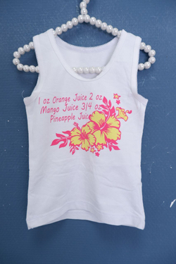 Майка с принтом на 2 года