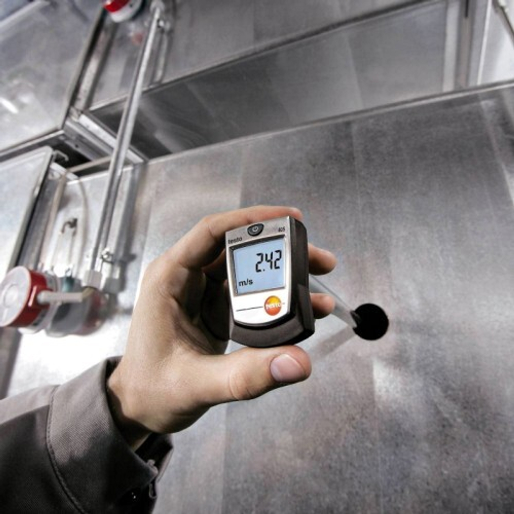 Измеритель скорости потока воздуха Testo 405 + поверка 0560 4053/001