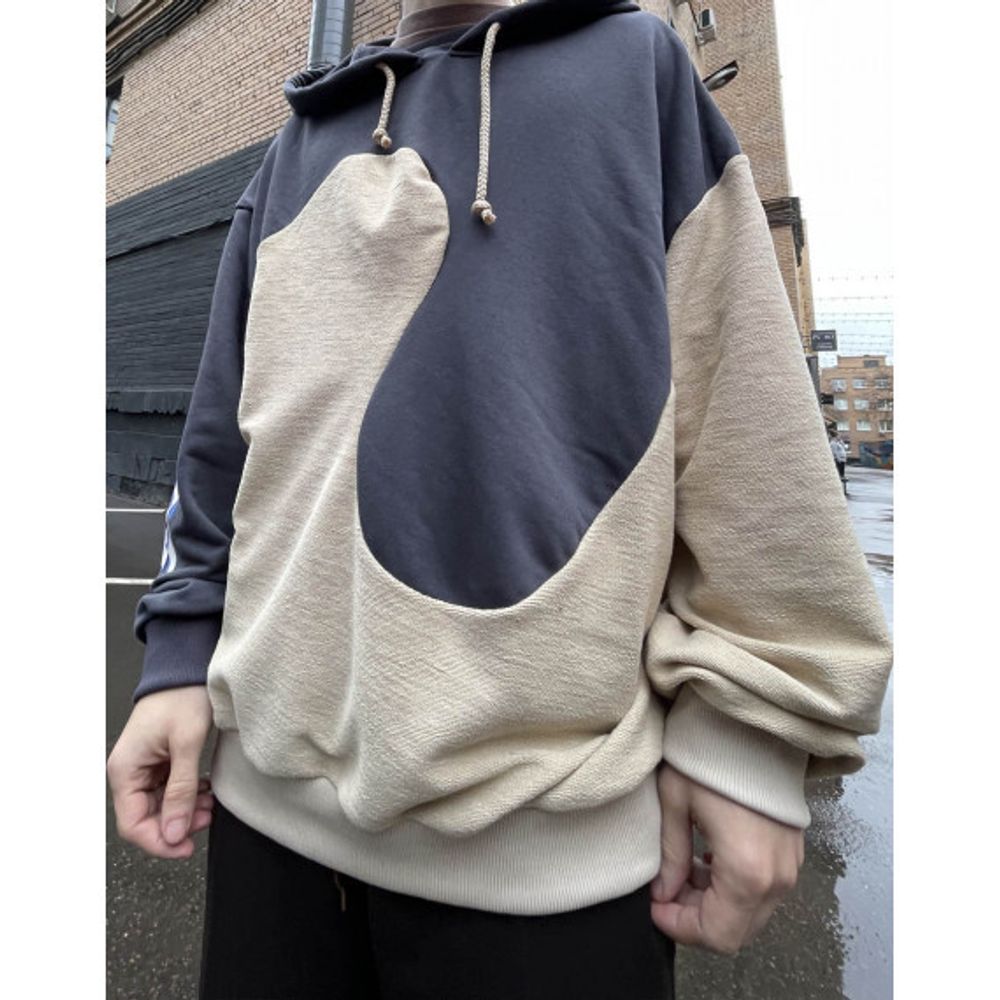 Худи SoWhat? Custom Серый