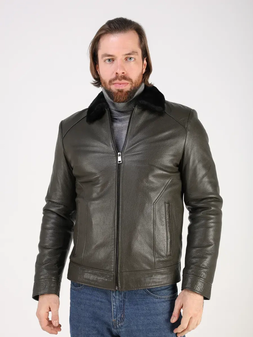 Дубленка натуральная куртка зимняя кожаная