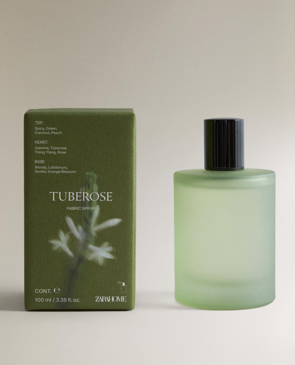 Zara Home Интерьерный ароматический спрей для текстиля Tuberose, 100 мл