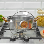 Кастрюля 2,6л из нержавеющей стали