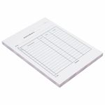 Накладная 3-слойная самокопирующаяся, А5 147х207 мм, КОМПЛЕКТ 5 книжек по 50 шт., STAFF, 130286