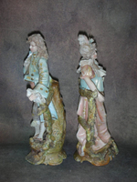 Статуэтка. Фарфор. Романтическая пара. Volkstedt. Германия