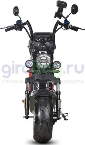 Электроскутер WHITE SIBERIA PRO BLACK EDITION 5000W (60V/40Ah) фото №9