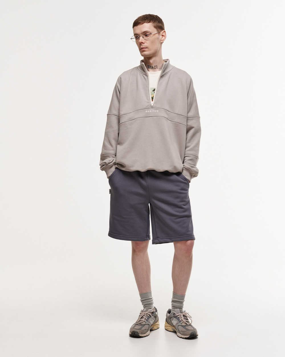 Wide Shorts LOGO Castlerock