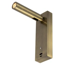 Citilux Декарт CL704433 LED USB Светильник с выключателем Бронза