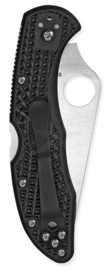 Складной нож Spyderco Delica C11PBK c клинком из стали VG-10, рукоять FRN