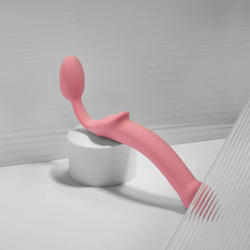 Strap-on-me Semi-Realiste BENDABLE ROSE - Гибкий страпон, M
