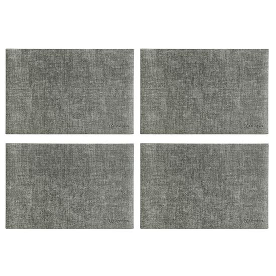 Набор из 4-х сервировочных салфеток leanera, 30х45 см, серые