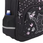 Рюкзак BRAUBERG SOFT, 2 отделения, "Joyful kitten", СВЕТЯЩИЙСЯ, 40х31х15 см, 228791