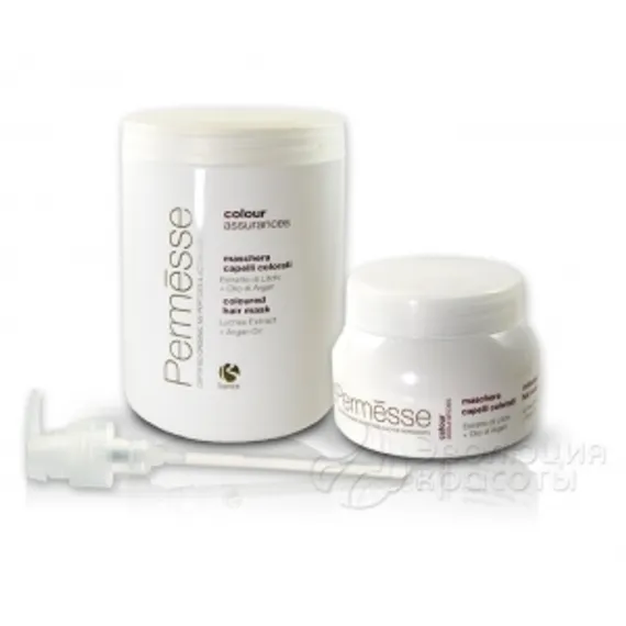 Маска для окрашенных волос с экстрактом личи и маслом арганы