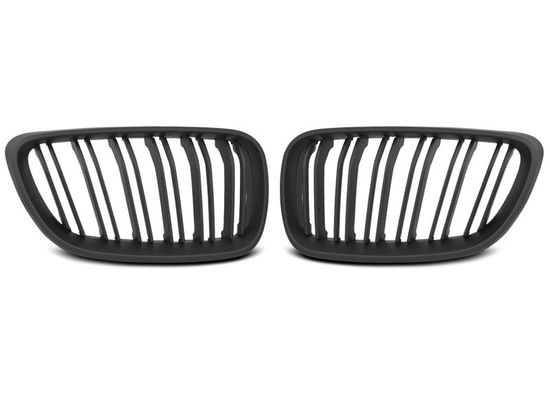 Решетка (ноздри) радиатора M2 MATT BLACK для BMW 2 F22 F23