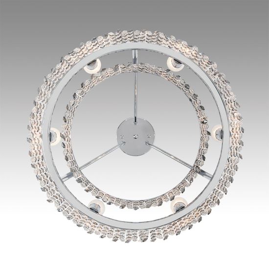 8244/6C CLASSI LN25 150 хром, металл/хрусталь Люстра потолочная E14 6*40W 220V LAYLA