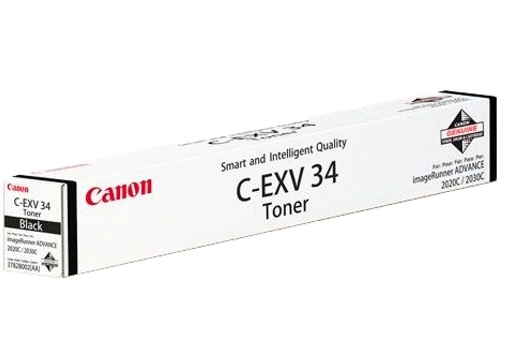 Тонер CANON C-EXV34 BK чёрный