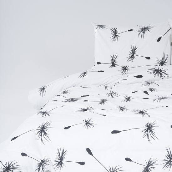 Простыня на резинке  Fiori 6,  200x200х30 , ранфорс  DOMTEKC