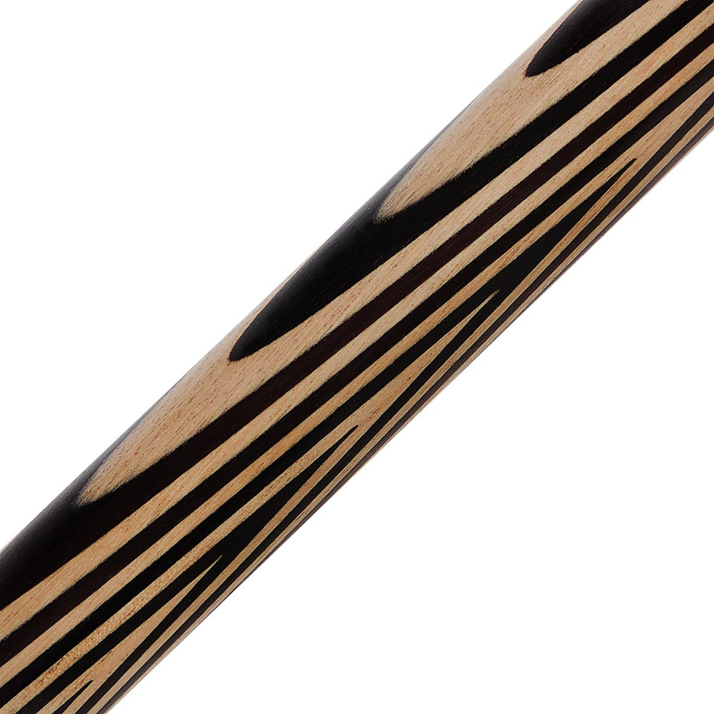 Бильярдный кий для русского бильярда Сигнал, цельный (граб, черный граб)