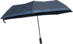 FERRE  зонт М - черный и синий (М)