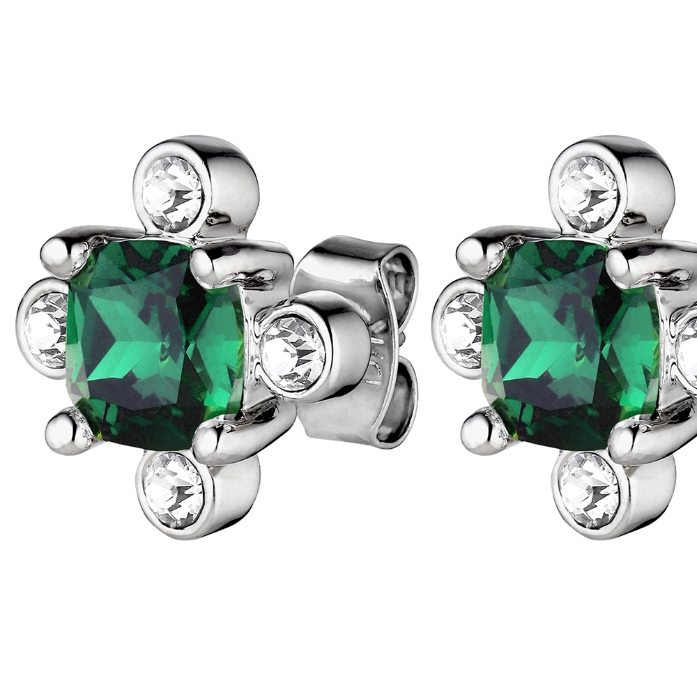 Серьги Dyrberg Kern GIGI SS EMERALD GREEN 430049