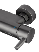 Смеситель для душа с встроенным изливом WONZON & WOGHAND MUSE Corno, Темный графит (WW-A30902-BGG)