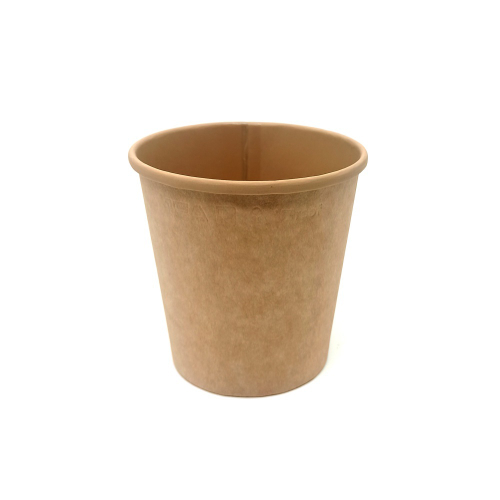 Упаковка для супов 520мл, 75*102*104мм КРАФТ, (без крышки) 550шт/кор