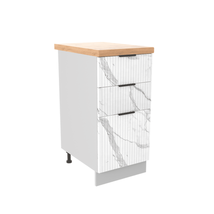 Кухня Модуль СМЯ 400 Монца Гранит оникс